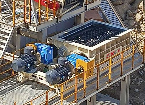 Surowiec mineralny do sortowania węgla w zakładzie przeróbki węgla